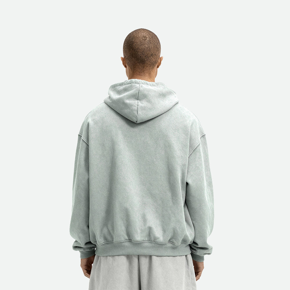 Aqua Zip-up Hoodie