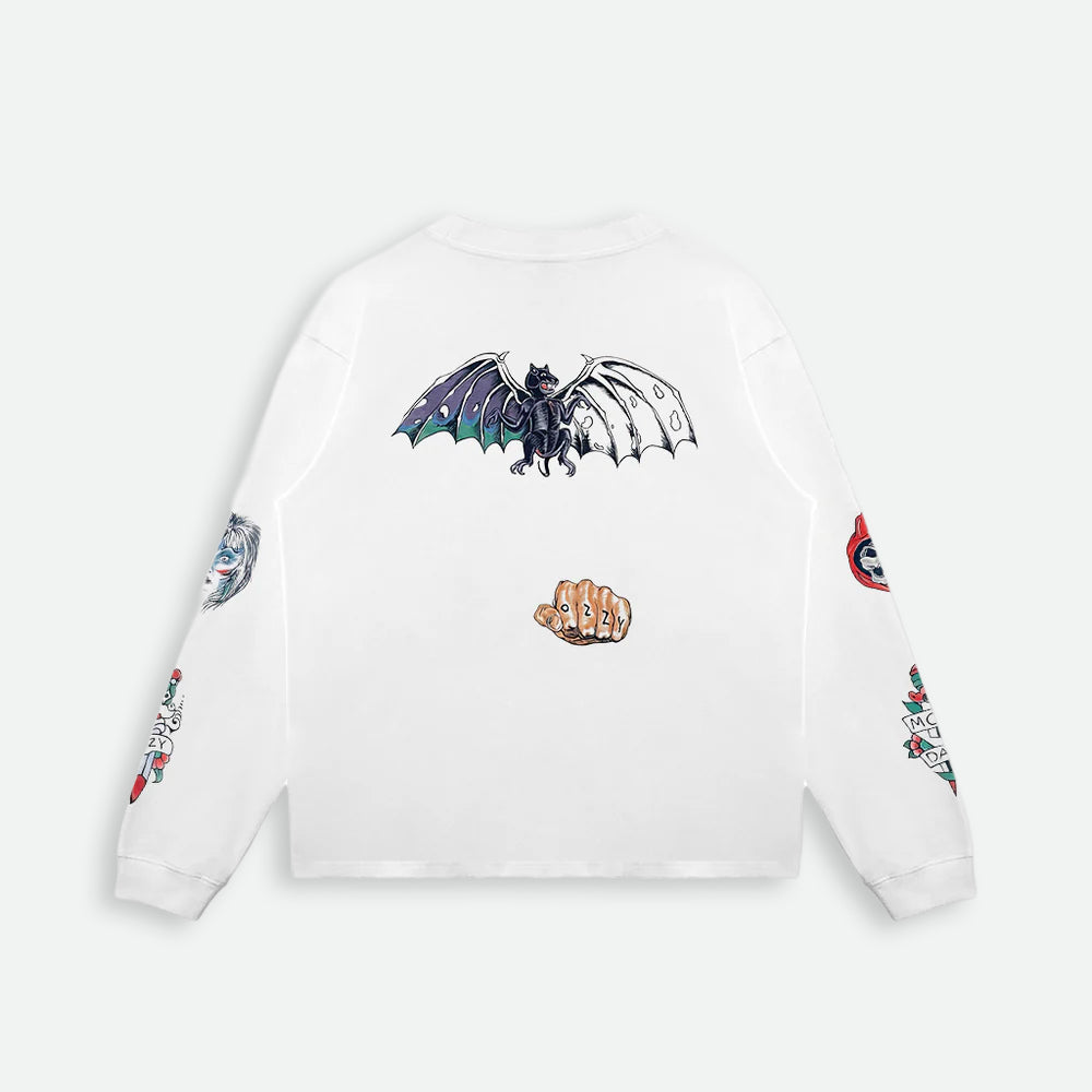Ozzy Osbourne Tattoo Long Sleeve