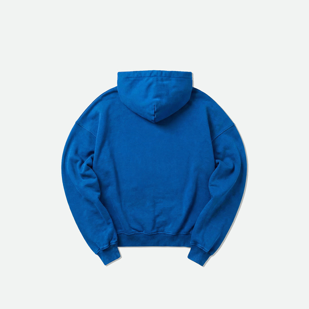 Cobalt Blue Double Layer Hoodie