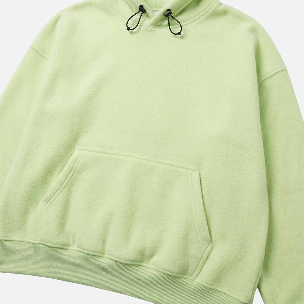 Limn-Green Cozy Fleece Hoodie