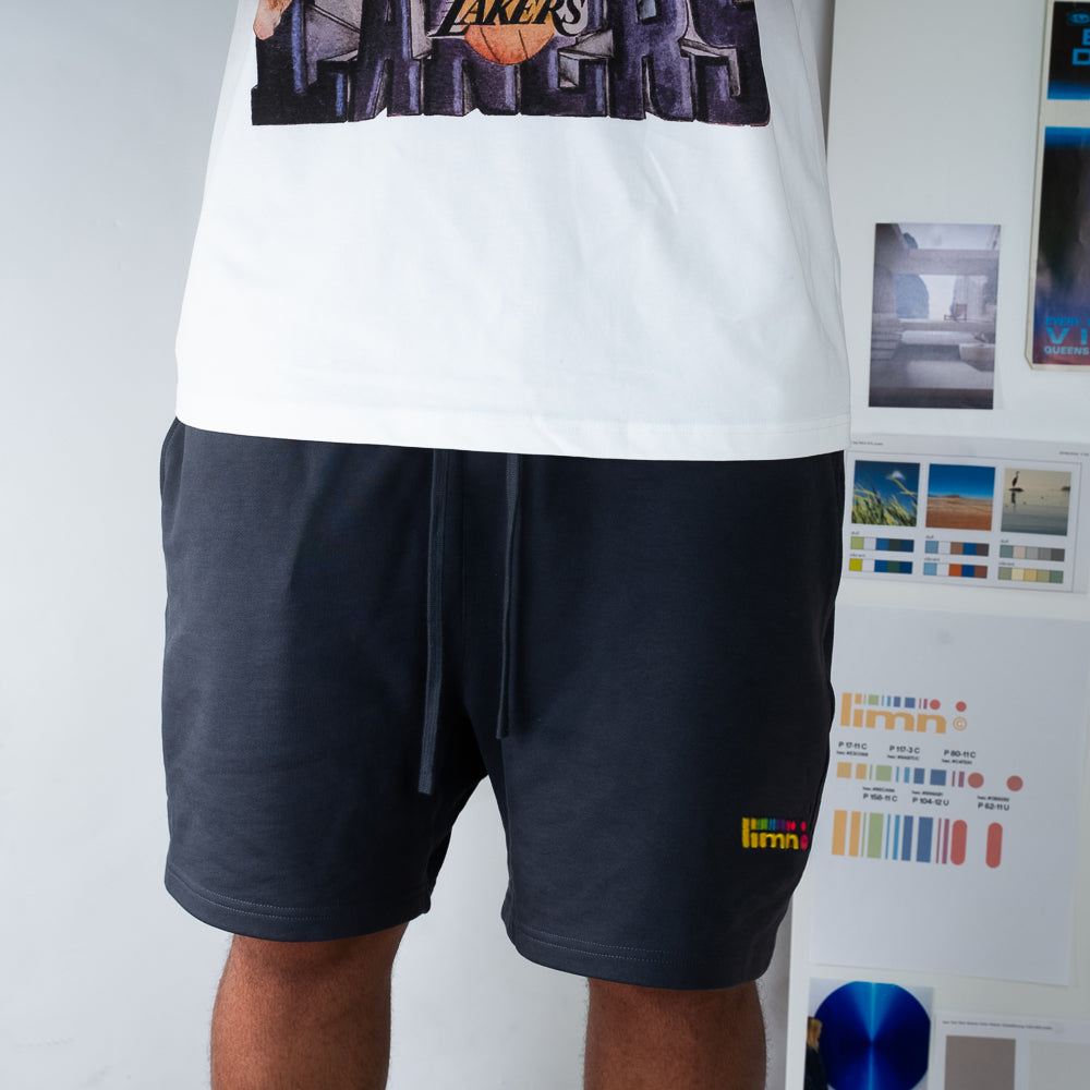 Charcoal Fleece Shorts - LimnClothing