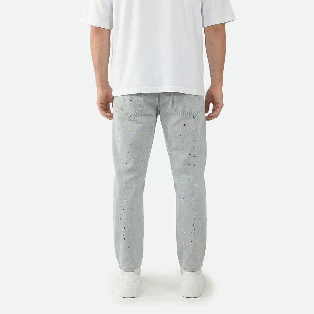 Paint Splatter Denim