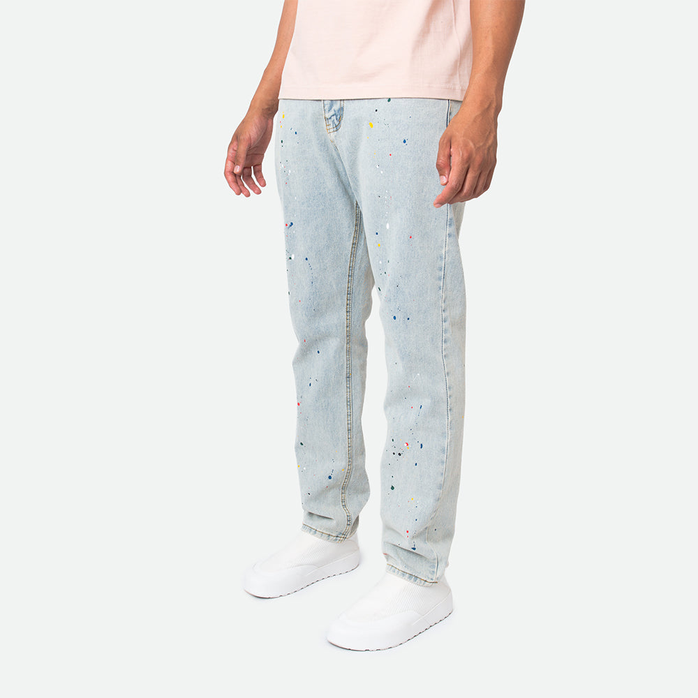 Paint Splatter Denim