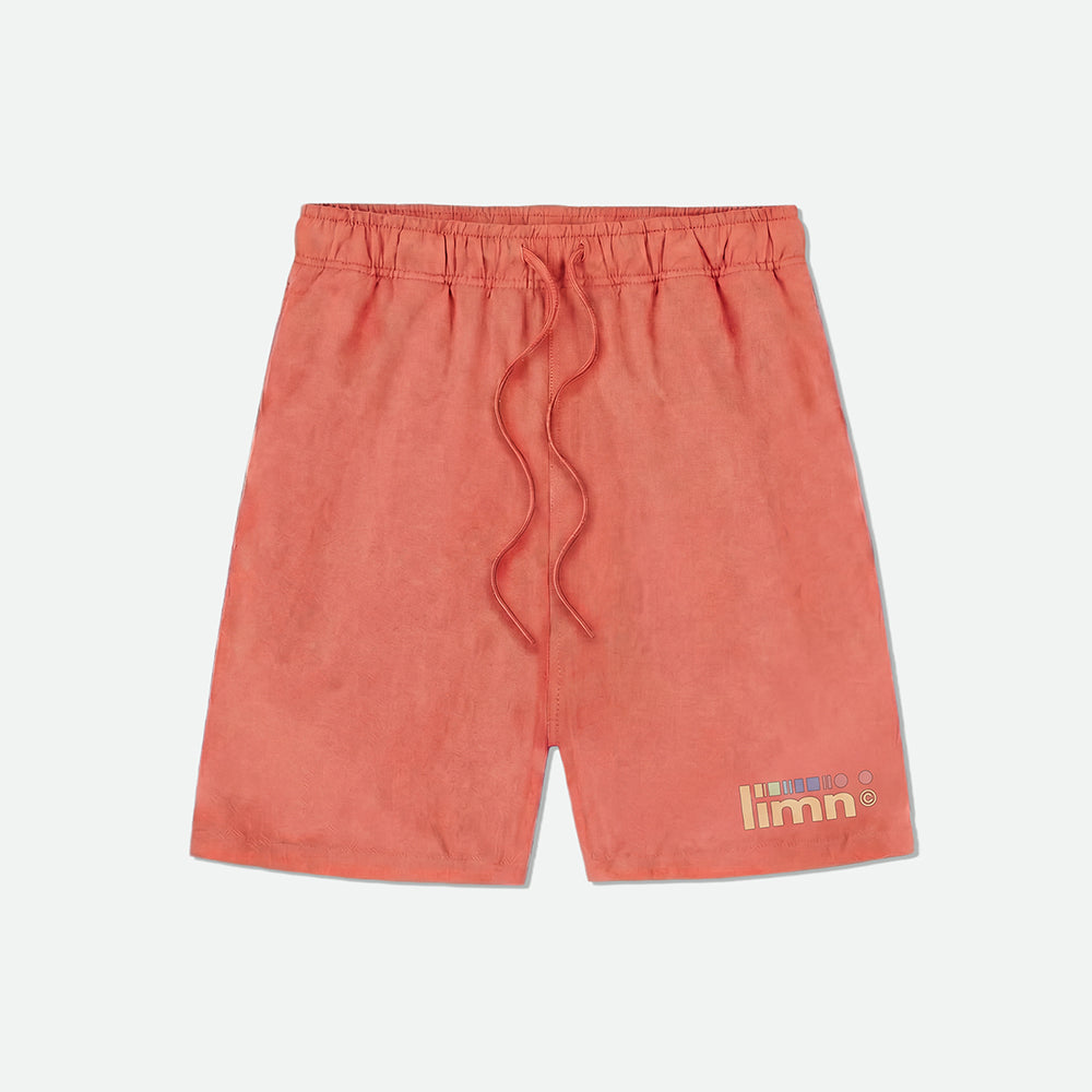 Salmon Fleece Shorts