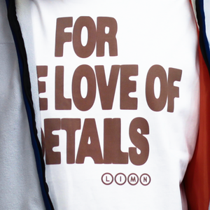 For the Love of Details Tee - LimnClothing