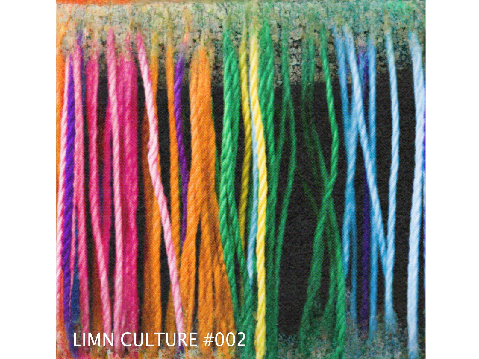 colourful threads of fabric 