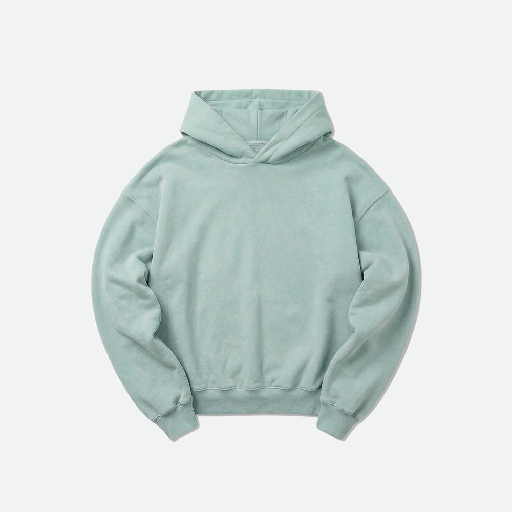 Aqua Round Hoodie