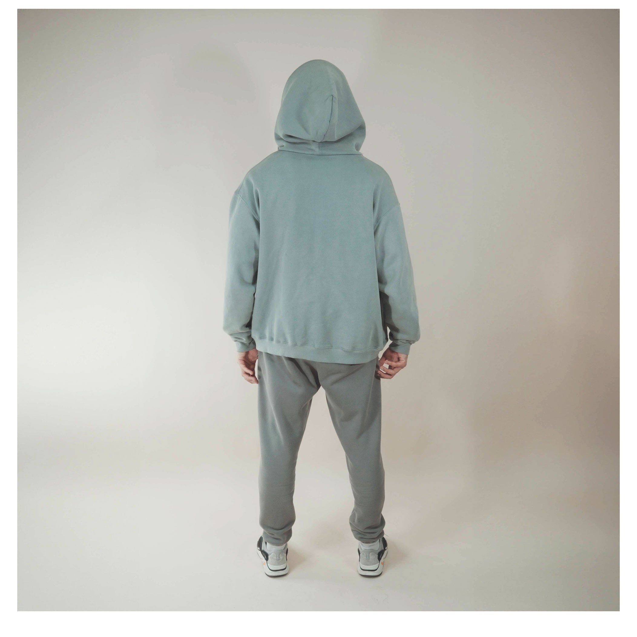 Men's Aqua Zip-up Hoodie - LimnClothing