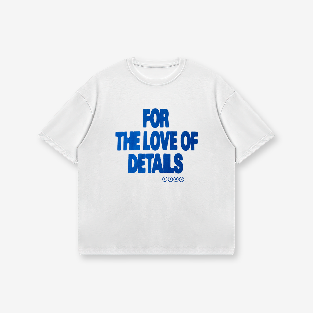 for the love of details blue - LimnClothing