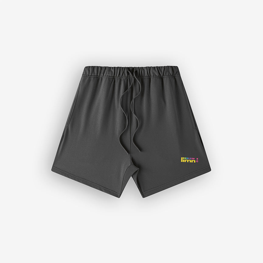 Charcoal Fleece Shorts