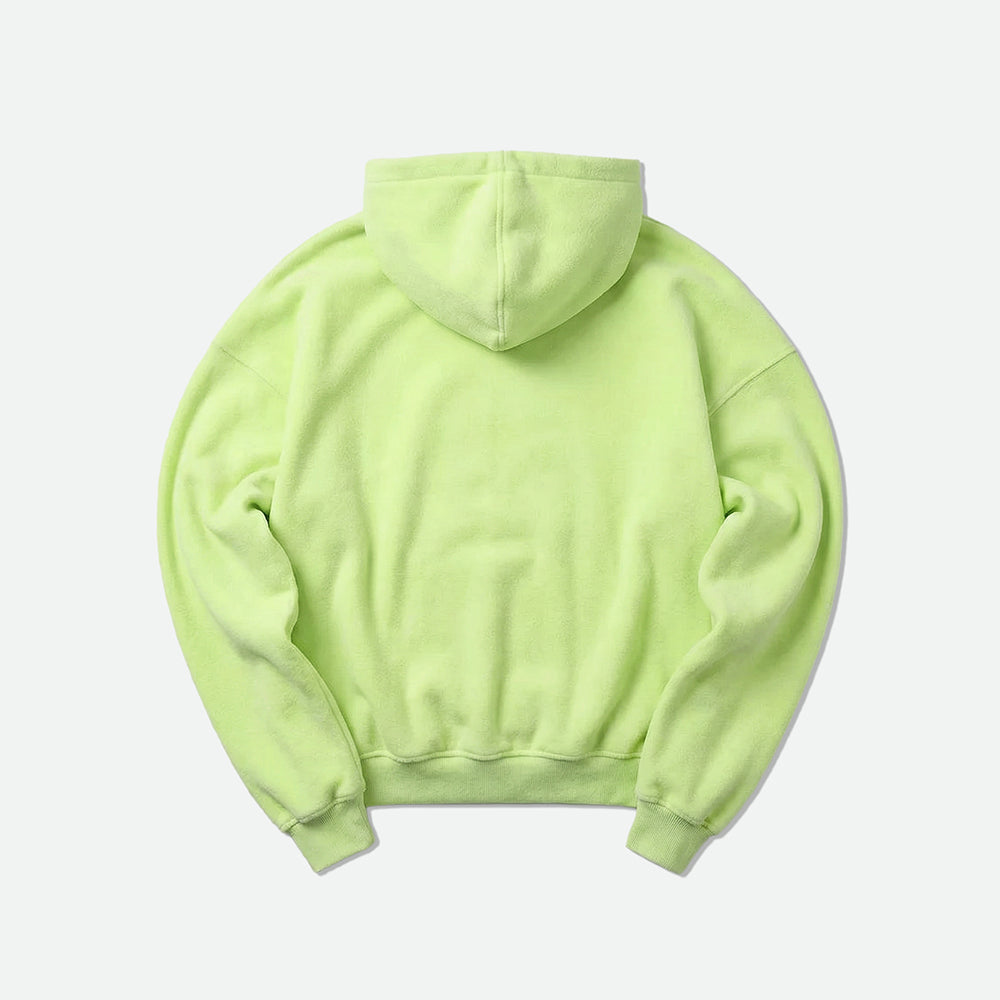 Limn-Green Cozy Fleece Hoodie