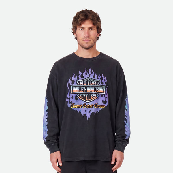 Chrome Sweet Chrome LS Tee – Vintage Harley Davidson Long Sleeve