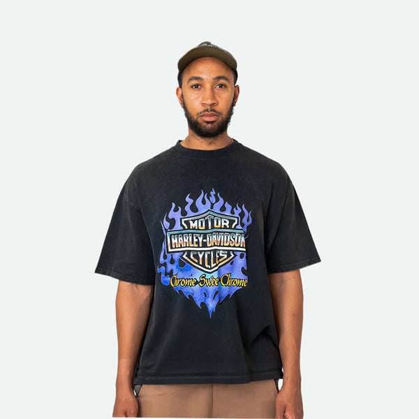 Chrome Sweet Chrome Tee – Vintage Harley Davidson Graphic Shirt