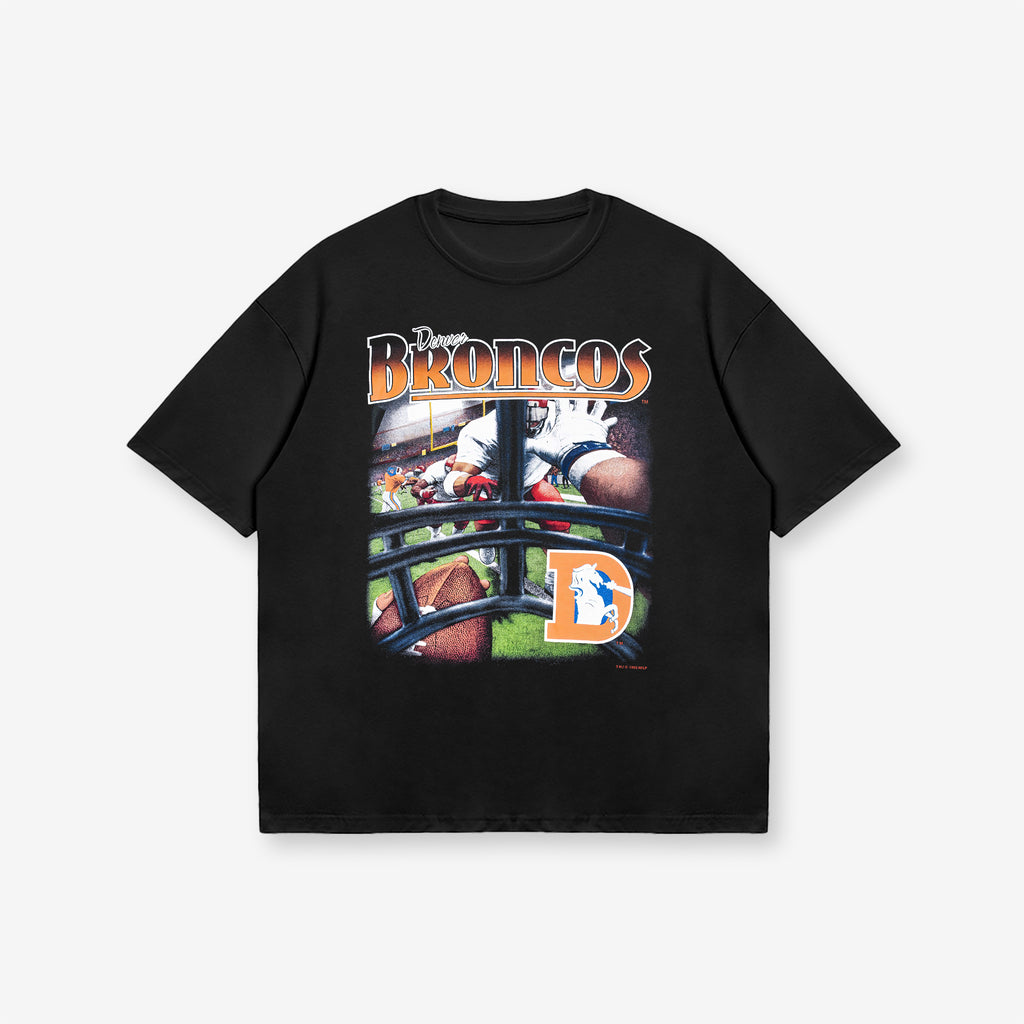 Denver Broncos Helmet Tee