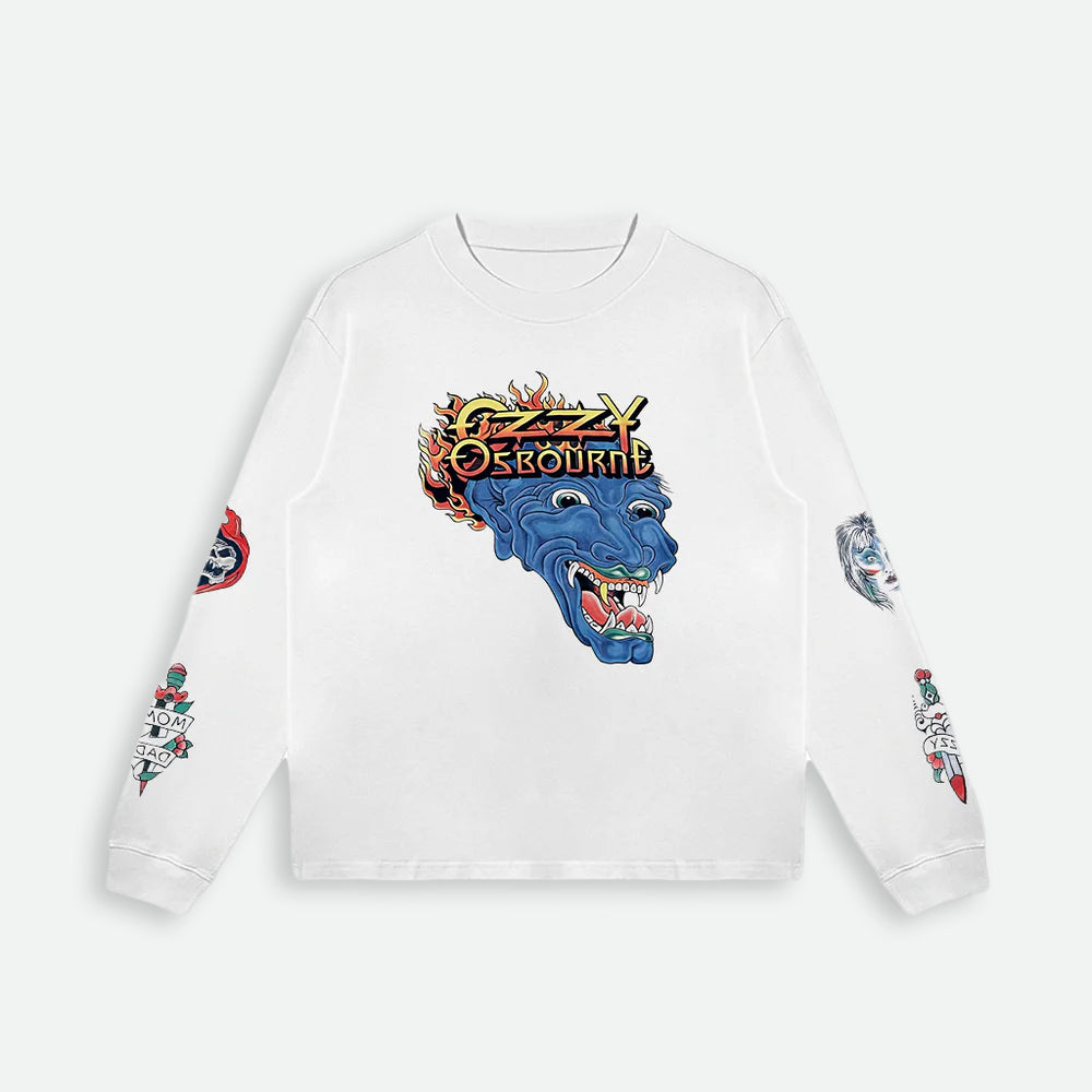 Ozzy Osbourne Tattoo Long Sleeve