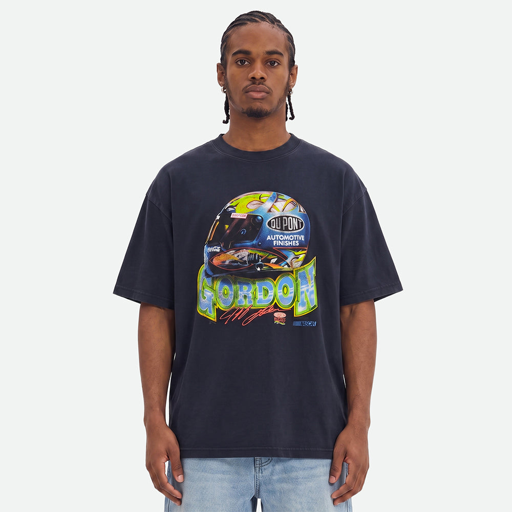 Retro Nascar Racing Helmet Tee