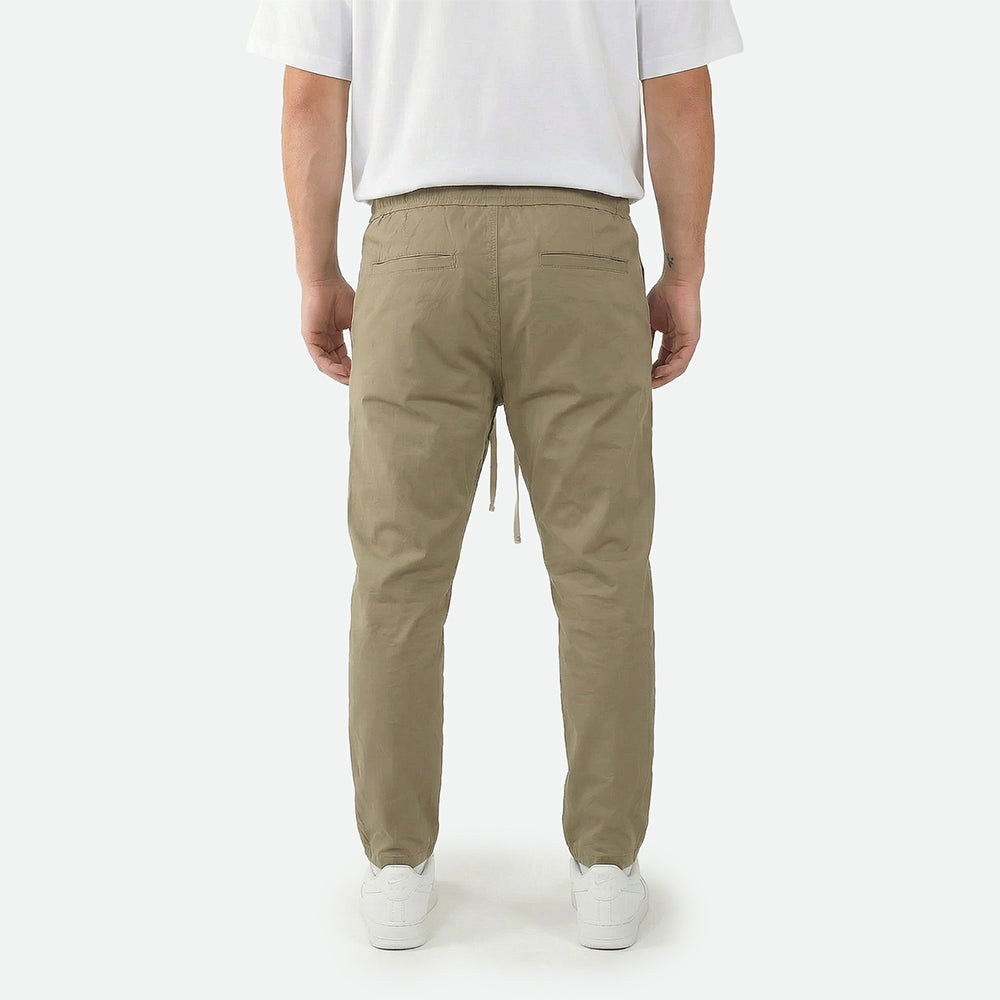 Khaki Drawstring Trouser