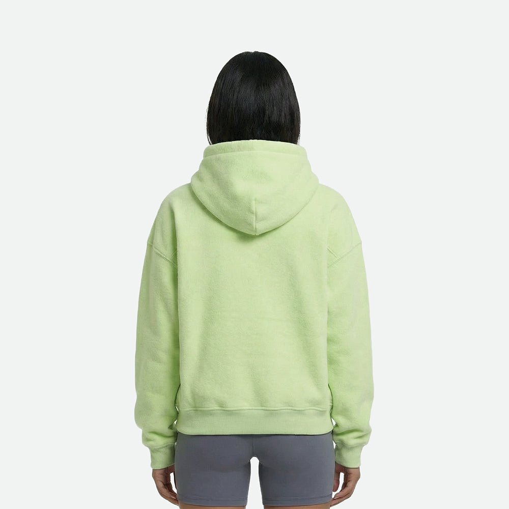Limn-Green Cozy Fleece Hoodie