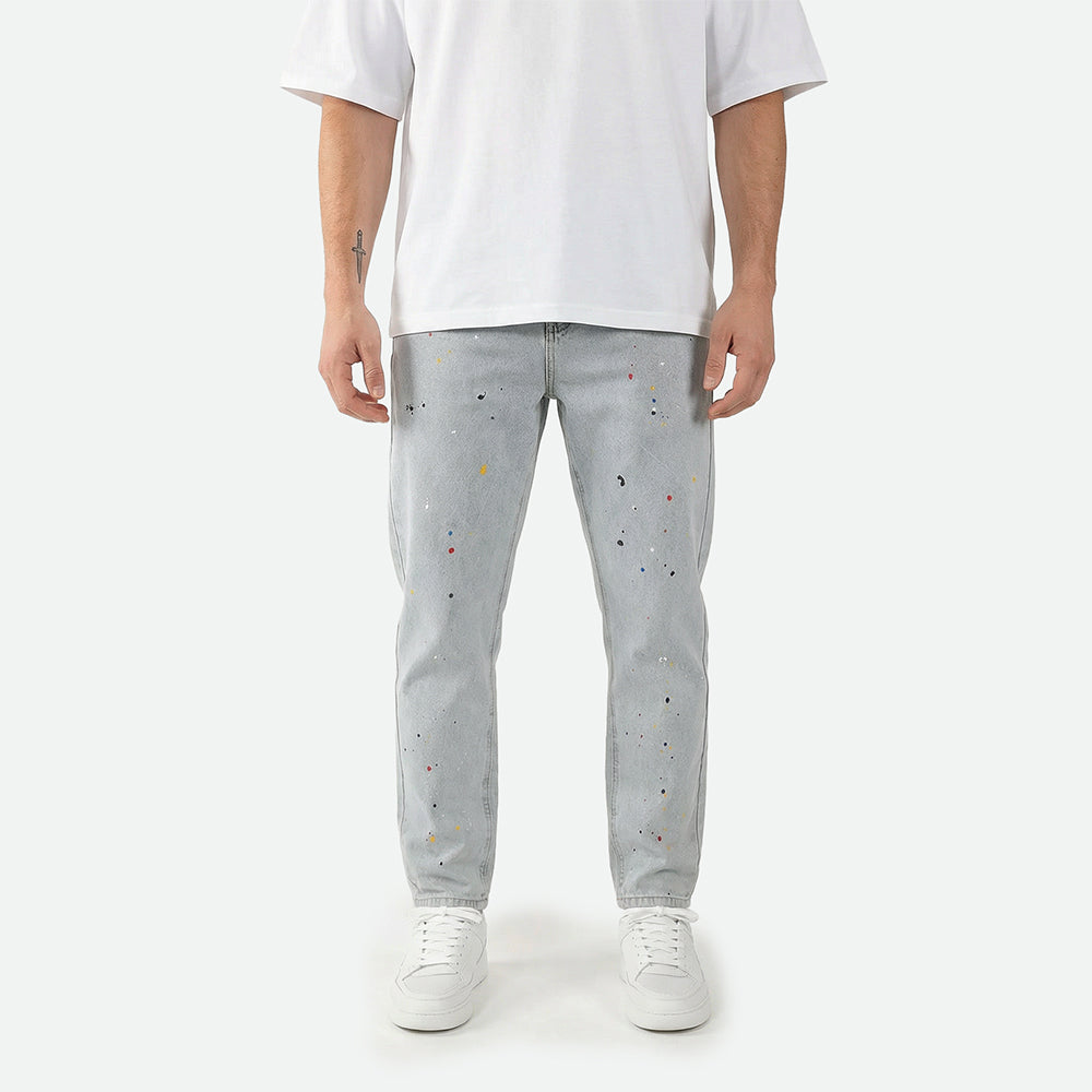 Paint Splatter Denim
