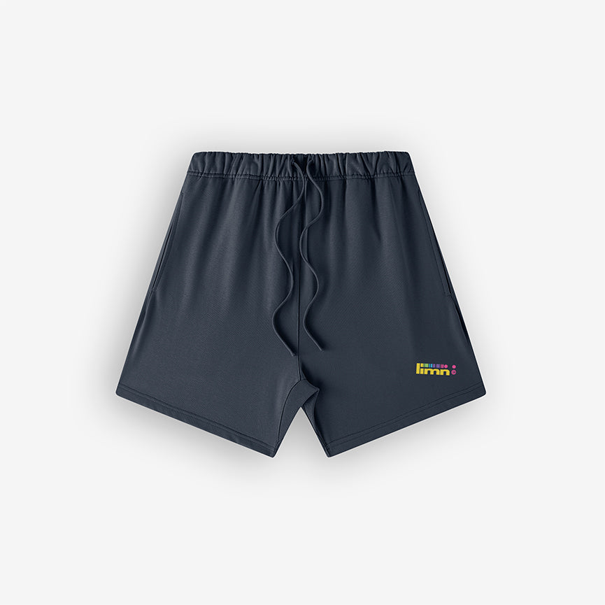 Regal Blue Fleece Shorts - LimnClothing