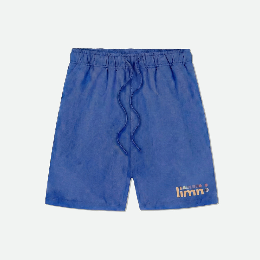 Cerulean Blue Fleece Shorts