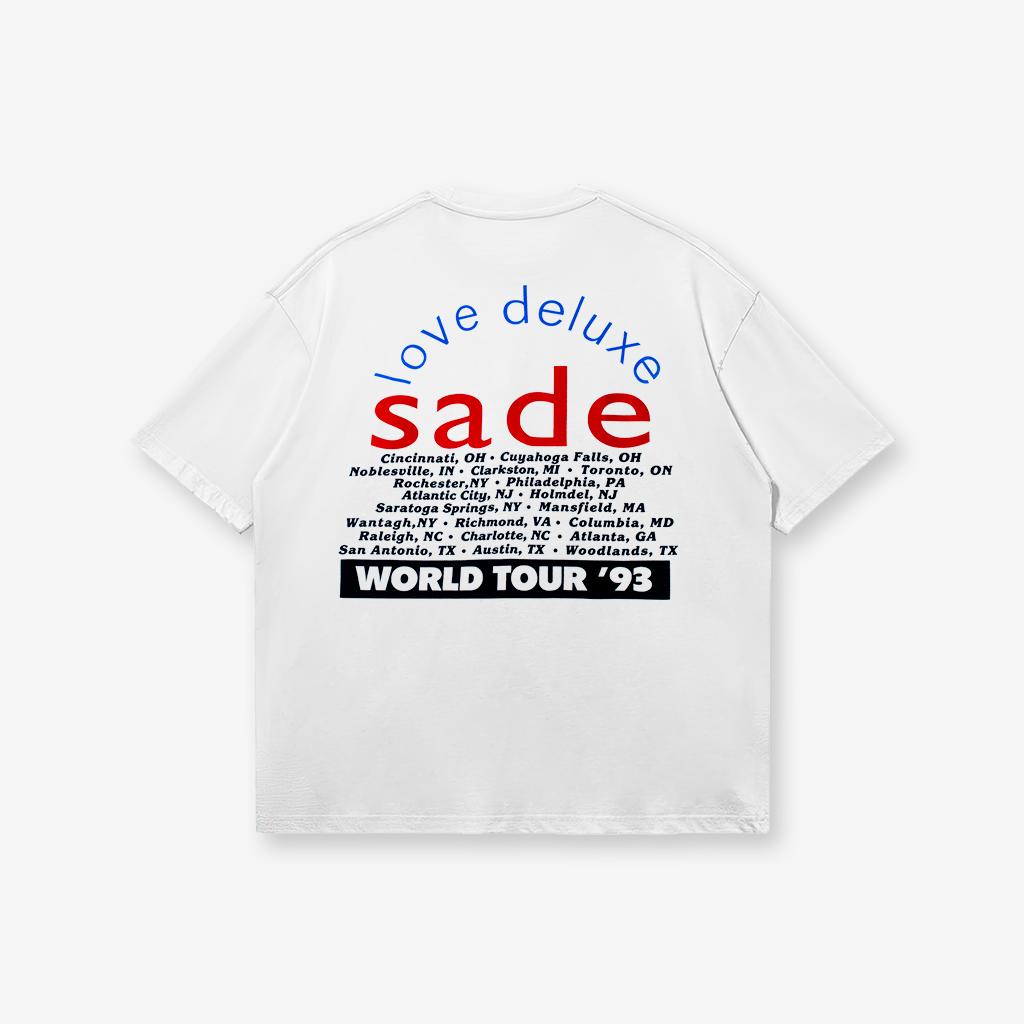 sade world tour tee