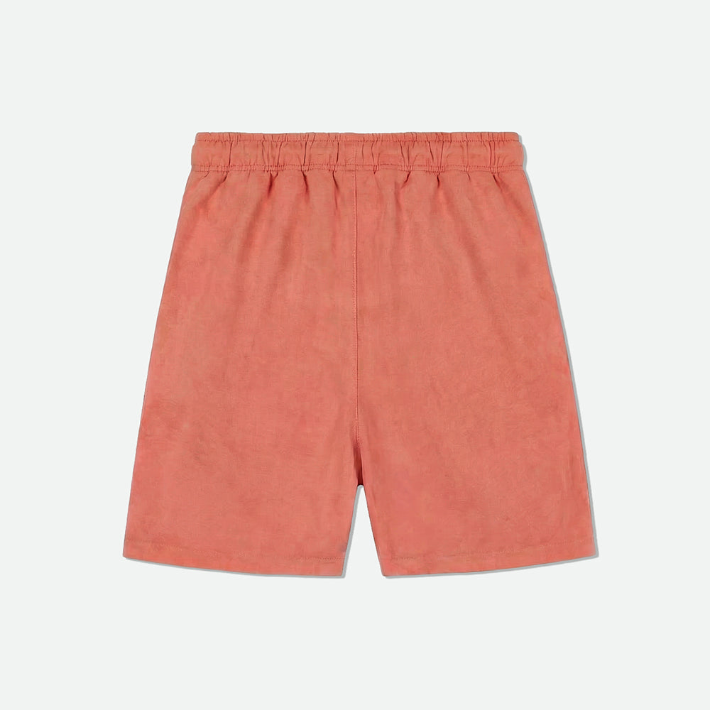 Salmon Fleece Shorts