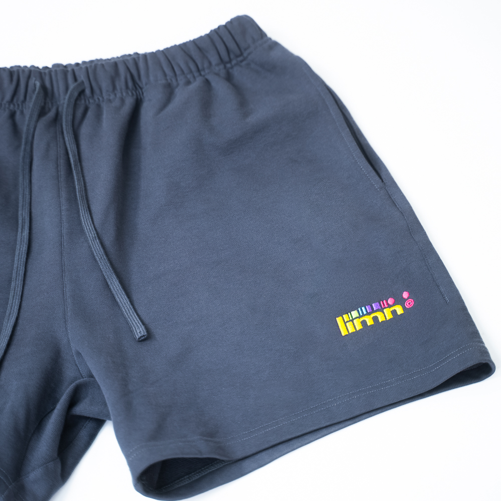 Charcoal Fleece Shorts