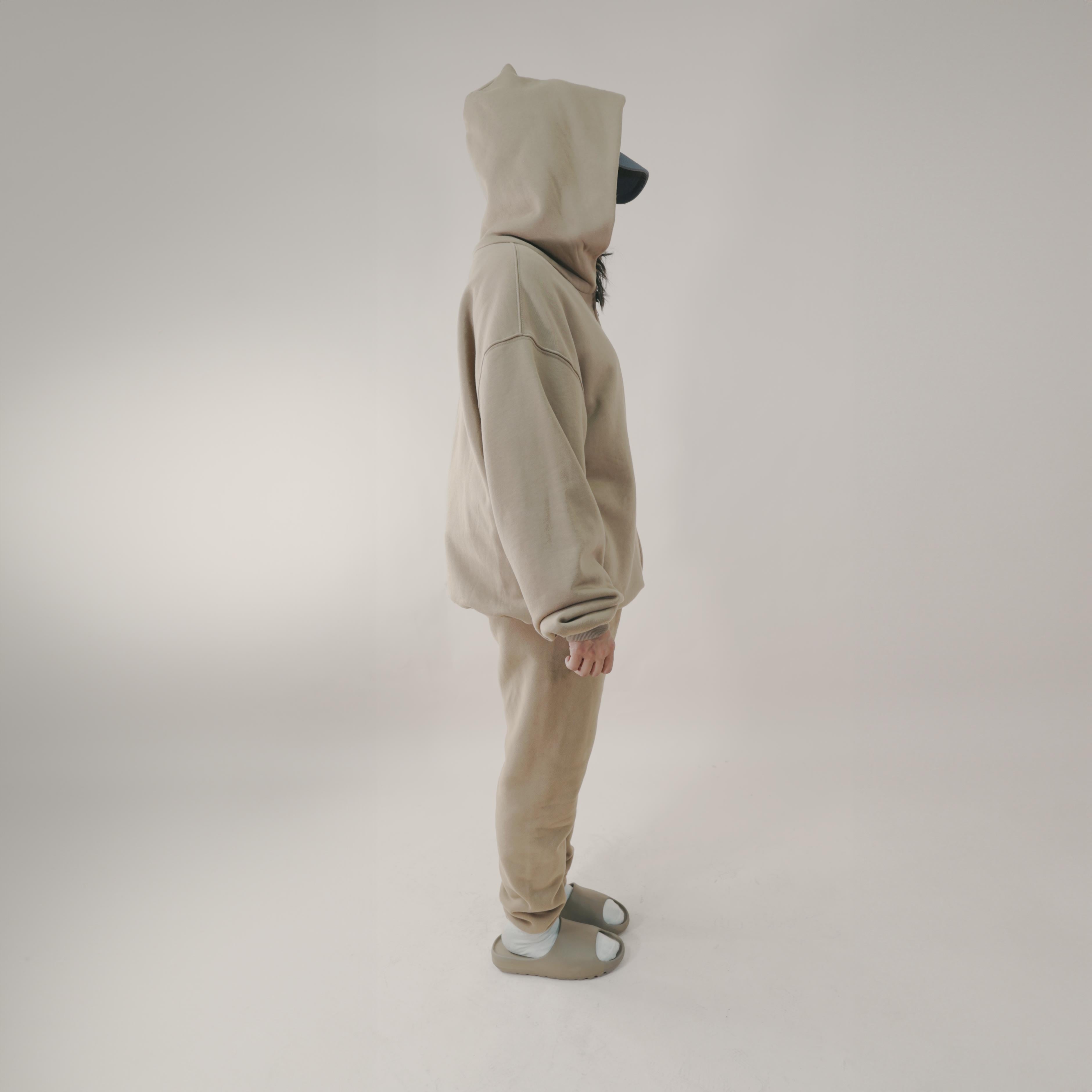 Tan Zip-up Hoodie - LimnClothing