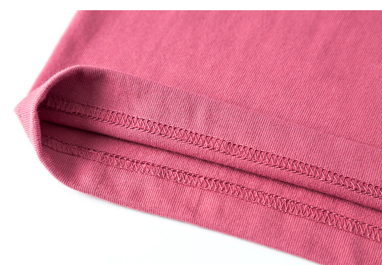 Plum Winter T-Shirt fabric close-up.