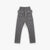 Gray Cargo trouser with multiple pockets and drawstring nylon material