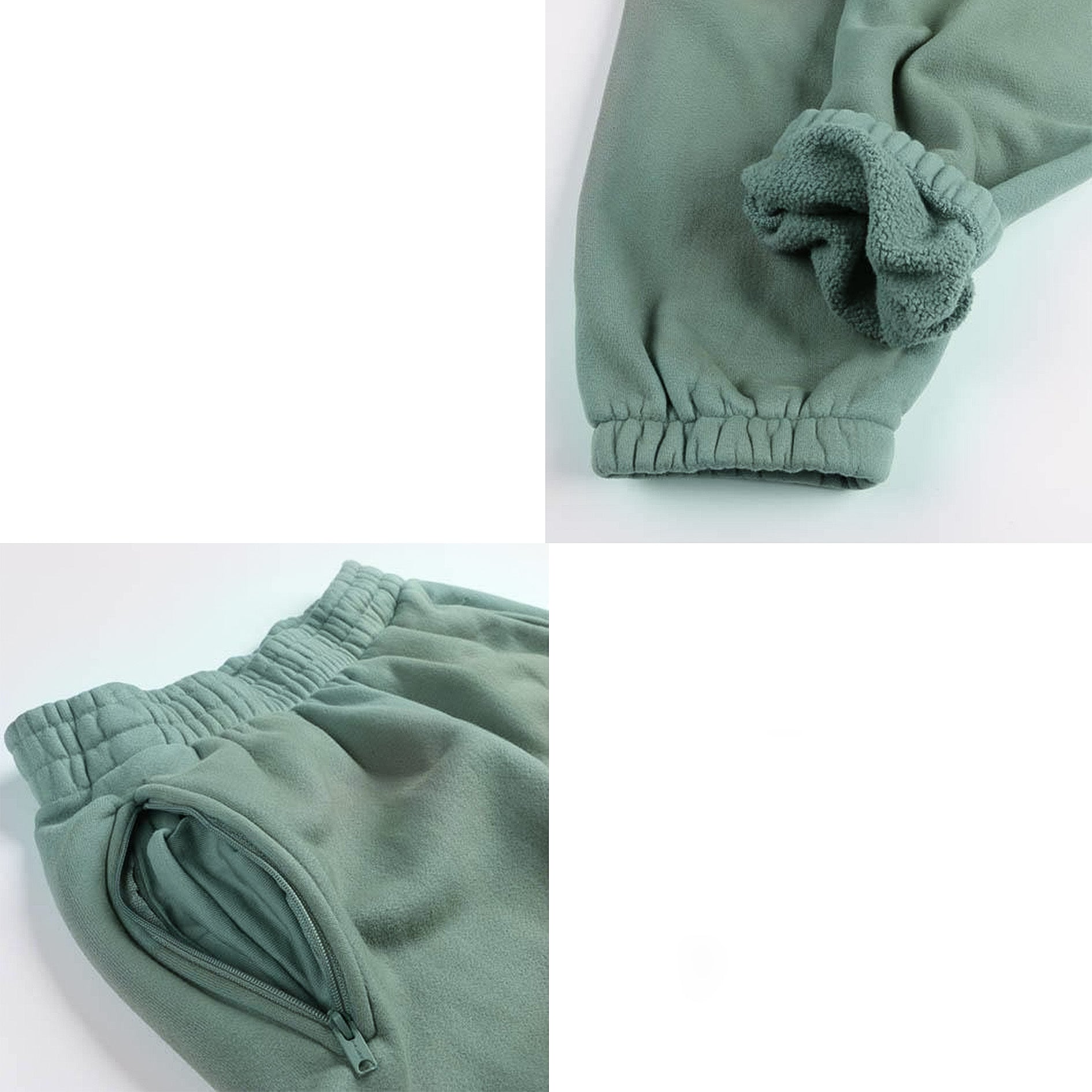 Aqua Premium Jogger Pants with elastic cuffs and pocket details.