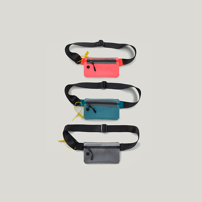 Black Limn shoulder bag with zipper and adjustable strap, ideal for festivals and travel.