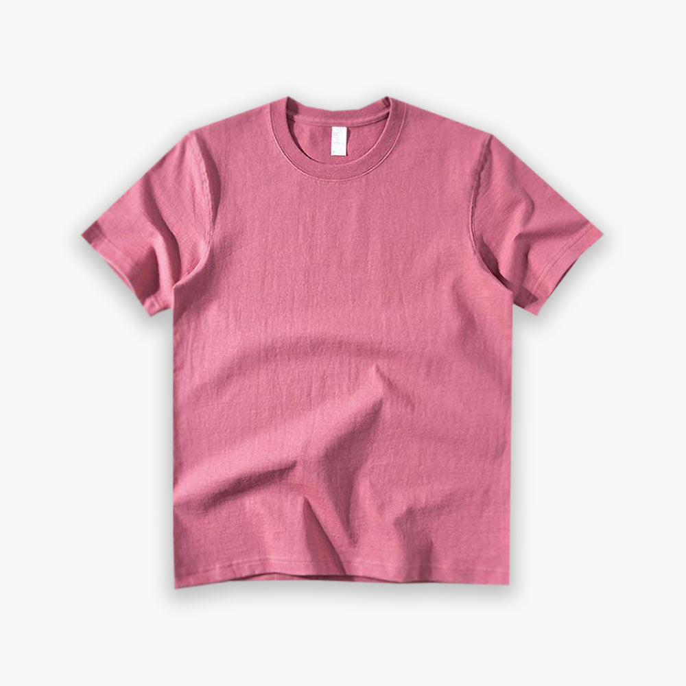 Plum Winter T-Shirt on white background.